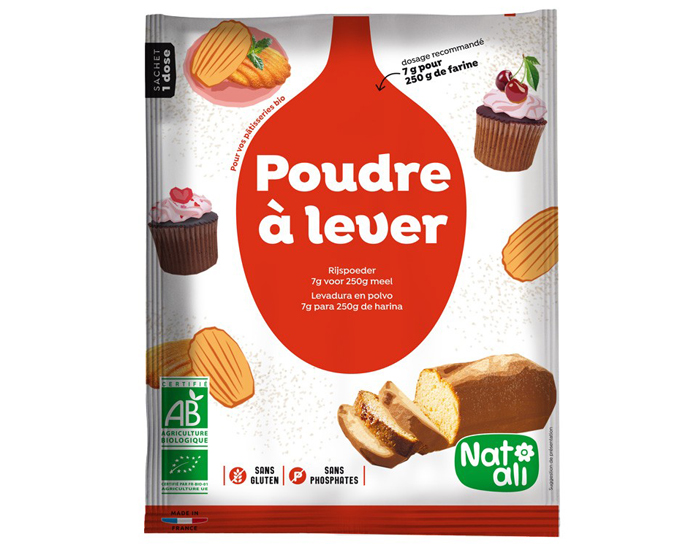 NAT-ALI Poudre � Lever - 50 g