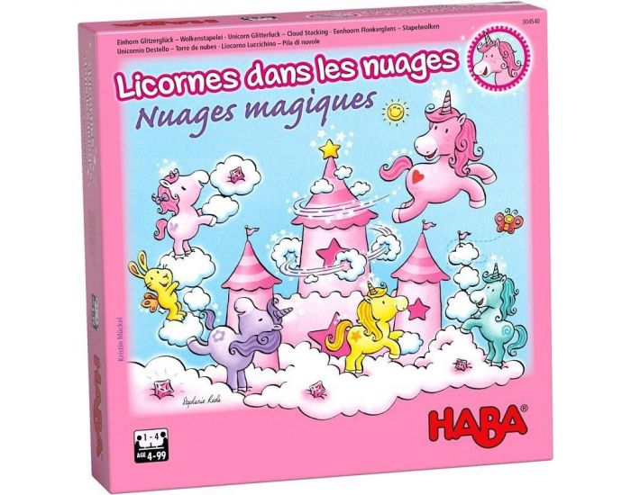 HABA Licornes dans les nuages - Nuages Magiques - Ds 4 Ans 