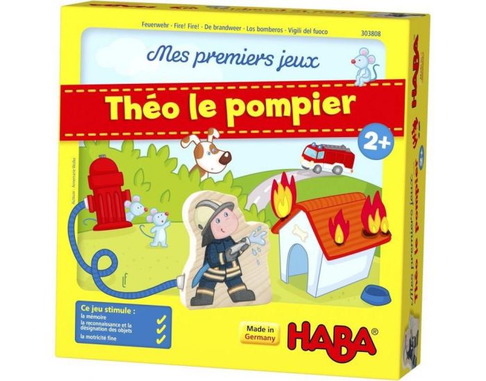 HABA Mes premiers jeux : Tho le pompier - Ds 2 Ans 