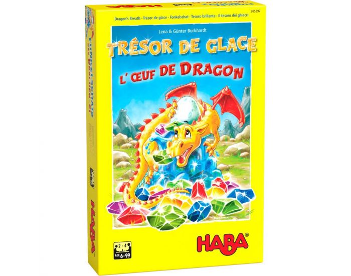 HABA Trsor De Glace : L'Oeuf De Dragon - Ds 6 Ans 
