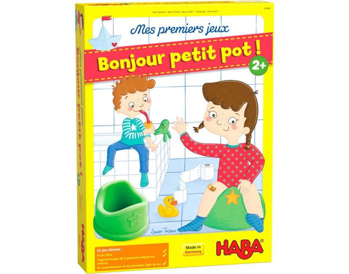 HABA Mes Premiers Jeux : Bonjour Petit Pot  - Ds 2 Ans 