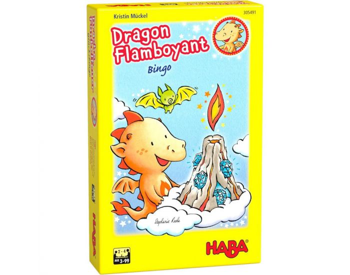 HABA Bingo Dragon Flamboyant - Ds 3 ans