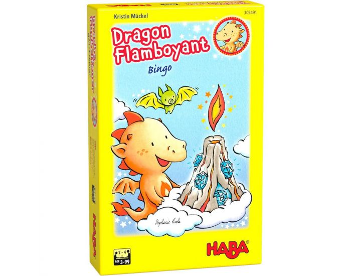 HABA Bingo Dragon Flamboyant - D�s 3 ans