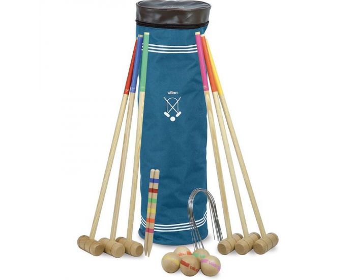 VILAC Croquet Senior 6 Joueurs - D�s 5 ans 