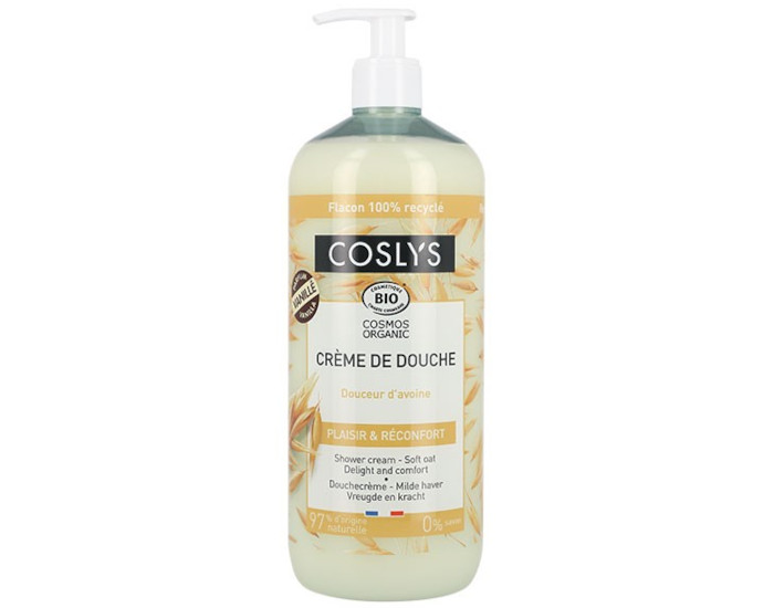 COSLYS Crème de Douche Douceur d'Avoine  1 L