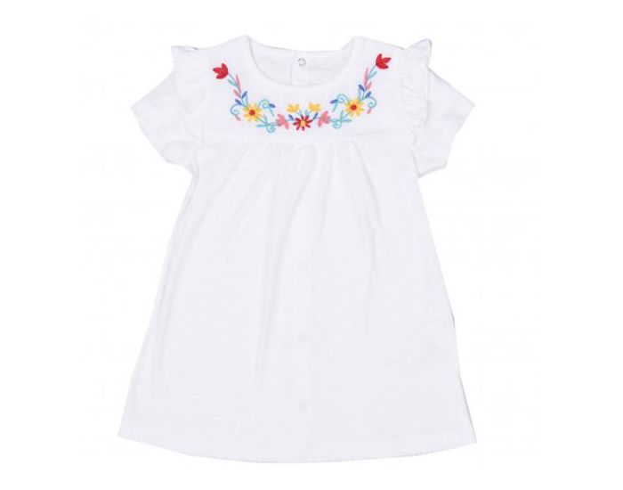 SEVIRA KIDS Robe avec Bandeau en Coton Biologique, ELISE