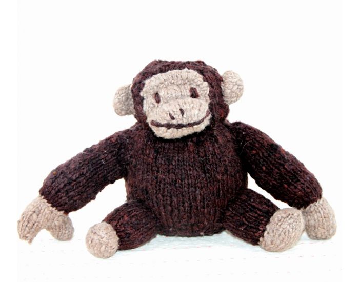 KENANA KNITTERS Gorille Laine Fait Main Equitable