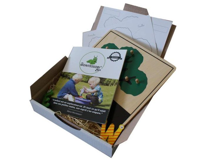 MAMONTESSORIBOX Puzzle Botanique Arbre - D�s 3 ans