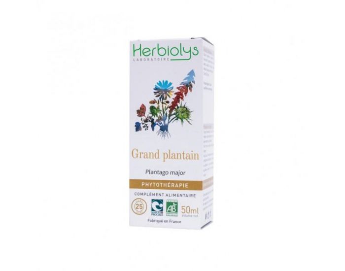 HERBIOLYS Grand Plantain Bio - 50 ml