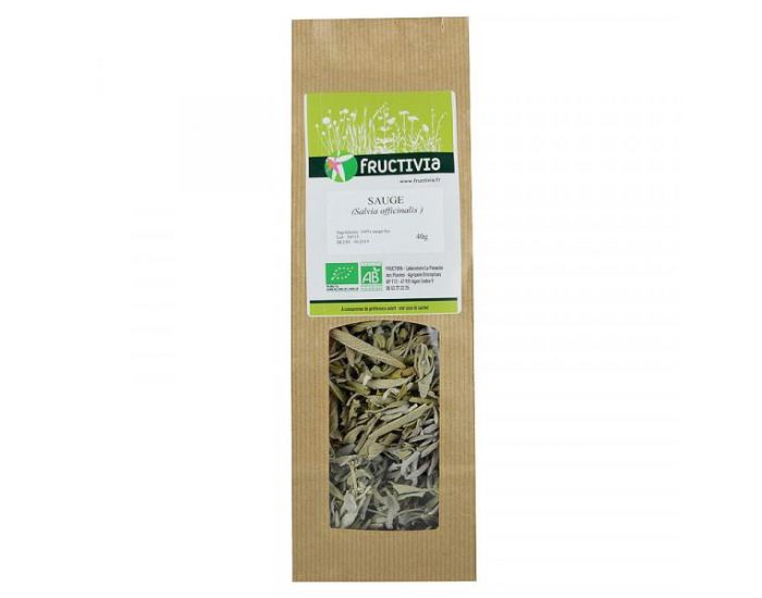 FRUCTIVIA Tisane Sauge Bio - 40 g