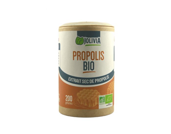 JOLIVIA Propolis Bio Extrait - 200 g�lules v�g�tales