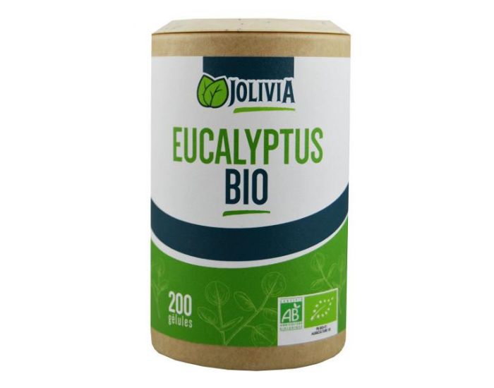 JOLIVIA Eucalyptus Bio - 200 glules de 250 mg