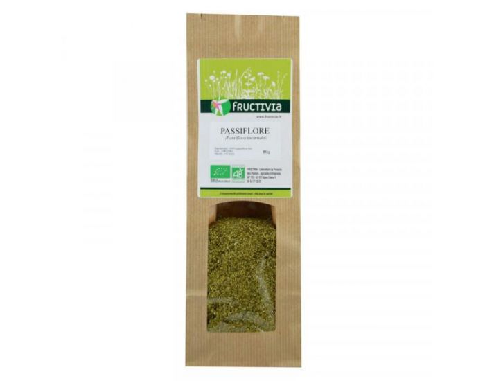 FRUCTIVIA Tisane de Passiflore Bio - 80 g