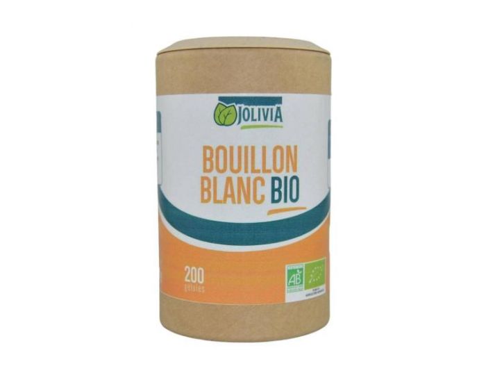 JOLIVIA Bouillon blanc Bio - 200 g�lules v�g�tales de 225 mg