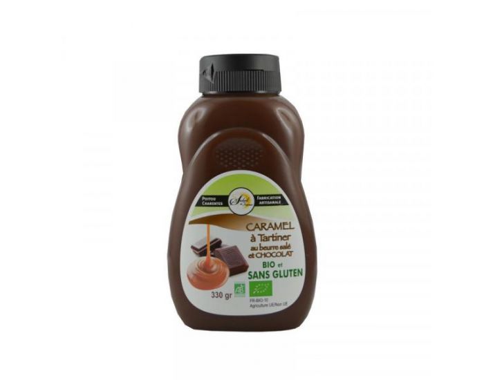 CRYSTAL GOURMET Caramel Chocolat  tartiner Bio - 330 g