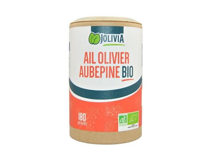 JOLIVIA Ail-Olivier-Aubpine Bio - Glules de 250 mg