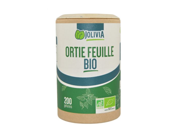JOLIVIA Ortie feuille Bio - 200 glules vgtales de 210 mg