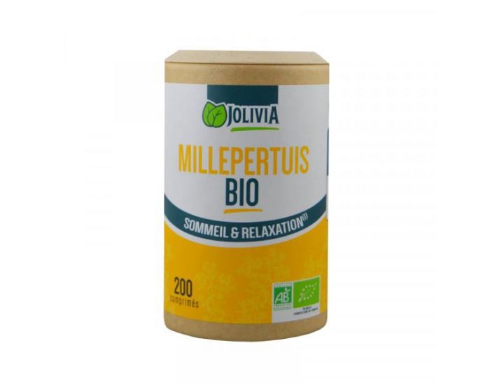 JOLIVIA Millepertuis Bio - 200 comprims de 400 mg