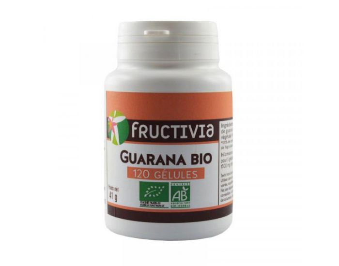 JOLIVIA Guarana Bio - 120 glules vgtales de 300 mg