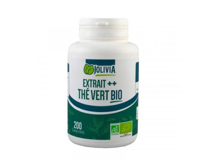 JOLIVIA Extrait ++ Th Vert Bio - 200 comprims de 400 mg