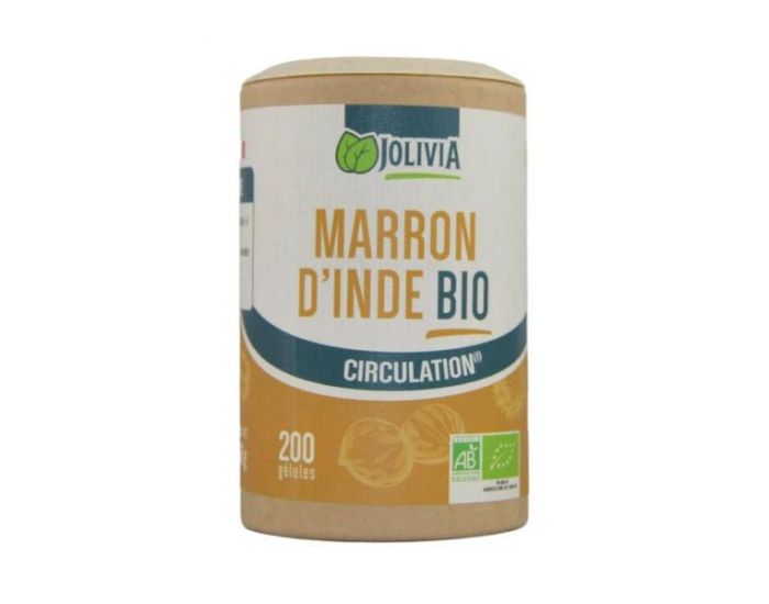 JOLIVIA Marron d'Inde Bio - 200 glules vgtales de 225 mg