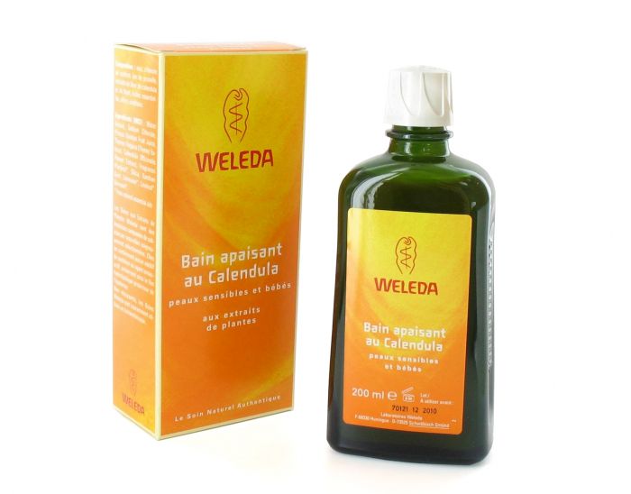 WELEDA Bain apaisant au calendula - 200 ml