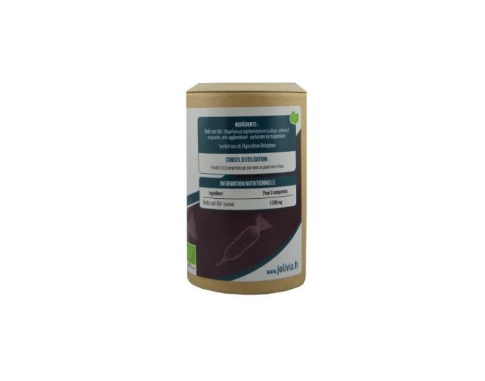 JOLIVIA Radis noir Bio - 200 comprims 400 mg (4)