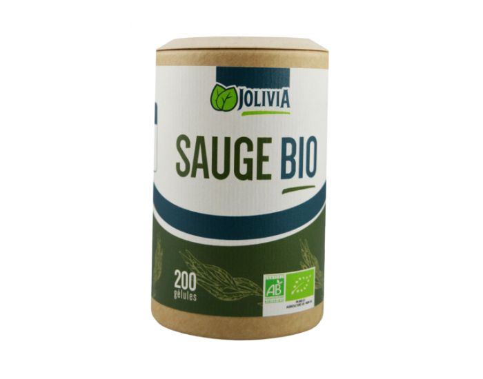 JOLIVIA Sauge Bio - 200 glules de 190 mg (3)