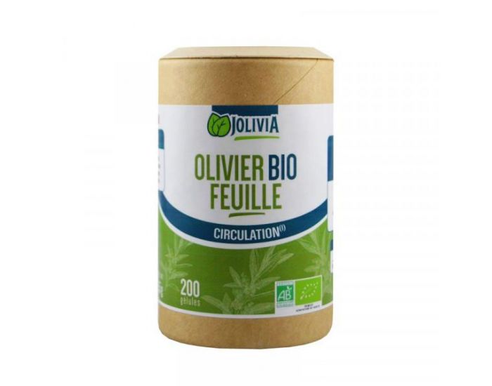 JOLIVIA Olivier feuille Bio - 200 glules vgtales de 200 mg (6)
