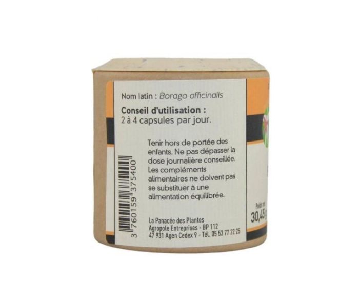 FRUCTIVIA Onagre et Bourrache huile Bio - 60 capsules de 500 mg (6)