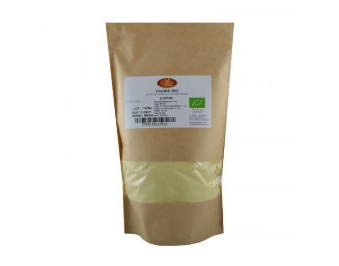 CRYSTAL GOURMET Farine de Lupin Bio - 500 g (1)