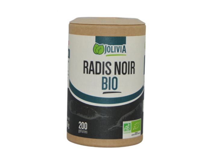 JOLIVIA Radis Noir Bio - 200 glules vgtales de 270 mg (7)