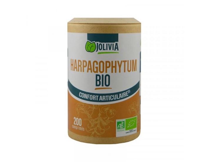JOLIVIA Harpagophytum Bio - 200 comprims de 400 mg (3)