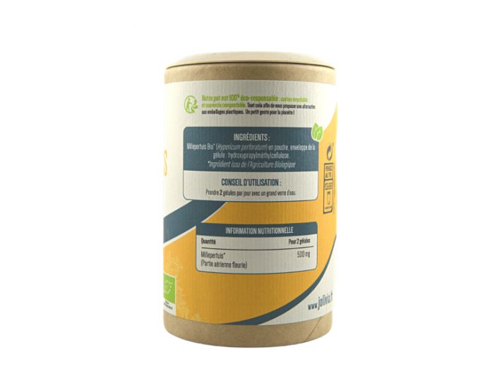 JOLIVIA Millepertuis Bio - 200 glules vgtales de 250 mg (5)