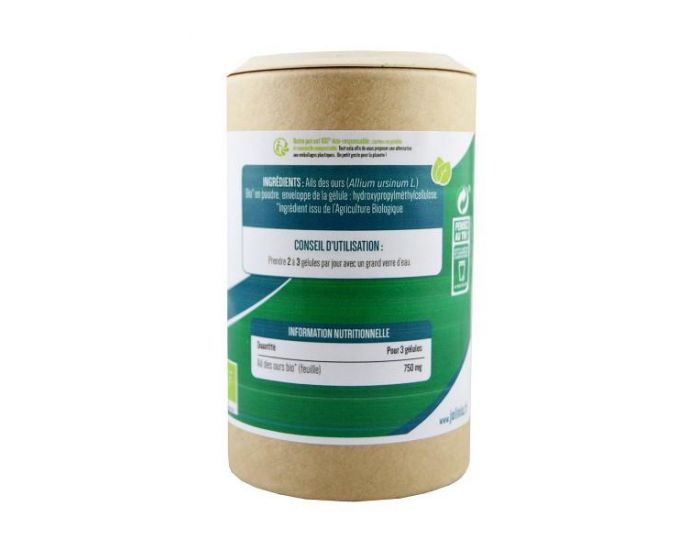 JOLIVIA Ail des ours Bio - 200 g�lules v�g�tales de 280 mg (2)