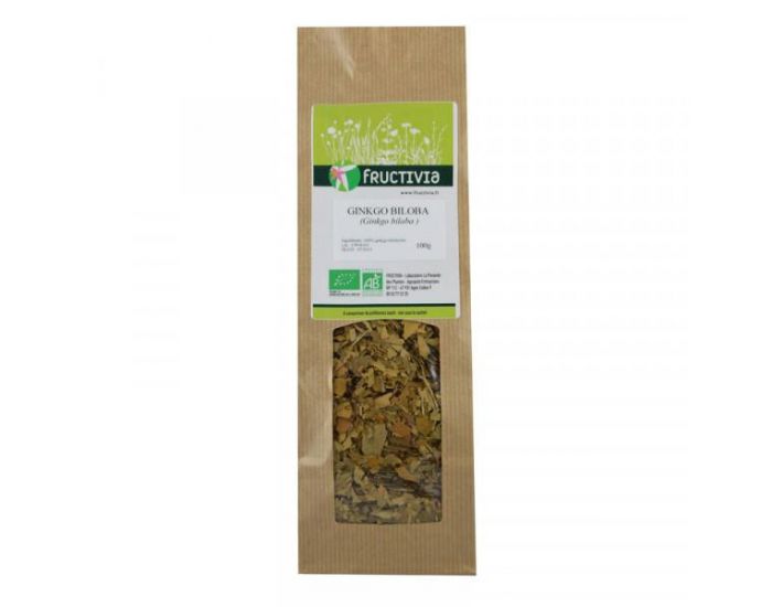 FRUCTIVIA Tisane de Ginkgo Biloba Bio - 100 g (1)