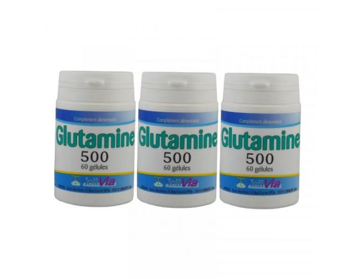 JOLIVIA L-Glutamine - 60 glules de 500 mg (4)