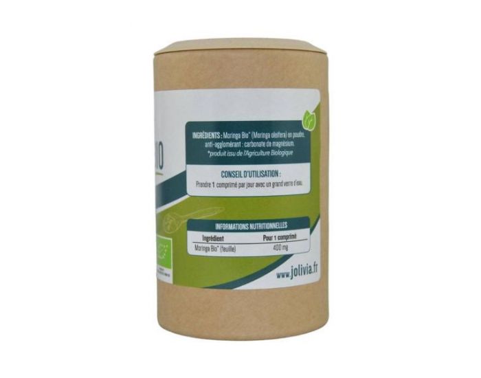 JOLIVIA Moringa Bio - 200 comprims de 400 mg (2)