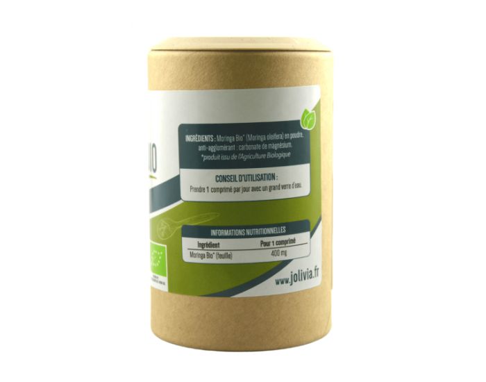 JOLIVIA Moringa Bio - 200 comprims de 400 mg (8)
