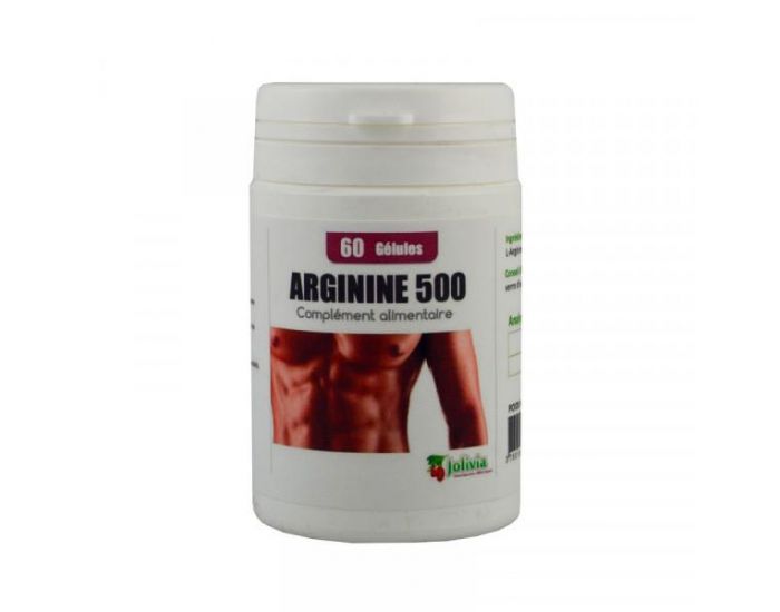 JOLIVIA L'Arginine - G�lules de 500 mg (9)