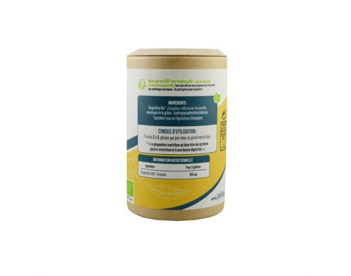 JOLIVIA Gingembre Bio - 200 glules vgtales de 270 mg (3)