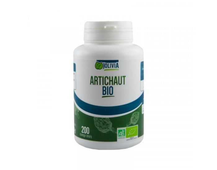 JOLIVIA Artichaut Bio - 200 comprims de 400 mg (1)