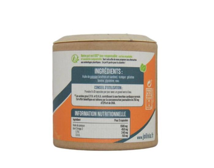 JOLIVIA Omga 3 - 90 capsules de 500 mg (2)