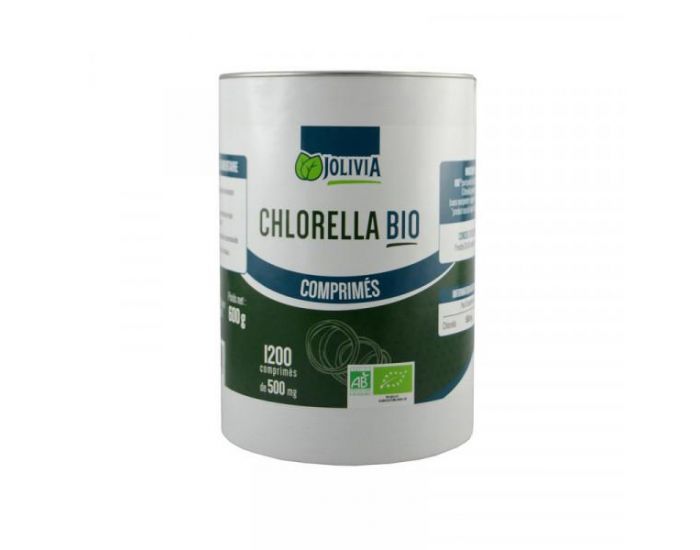 JOLIVIA Chlorella Bio - 1200 Comprims de 500 mg (2)