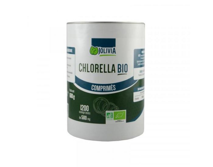JOLIVIA Chlorella Bio - 1200 Comprim�s de 500 mg (2)