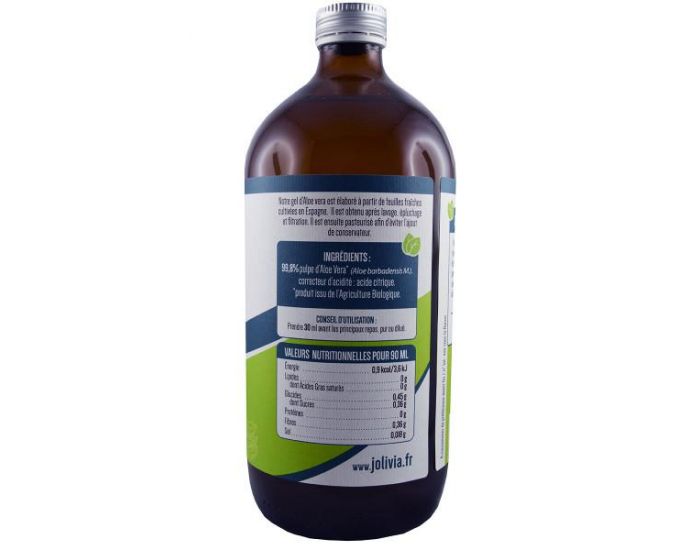 FRUCTIVIA Gel d'Aloe Vera Bio - 1L (1)