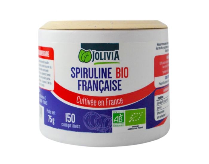 JOLIVIA Spiruline Bio Franaise - 150 comprims de 500 mg (1)