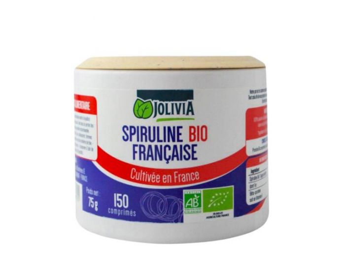 JOLIVIA Spiruline Bio Franaise - 150 comprims de 500 mg (4)