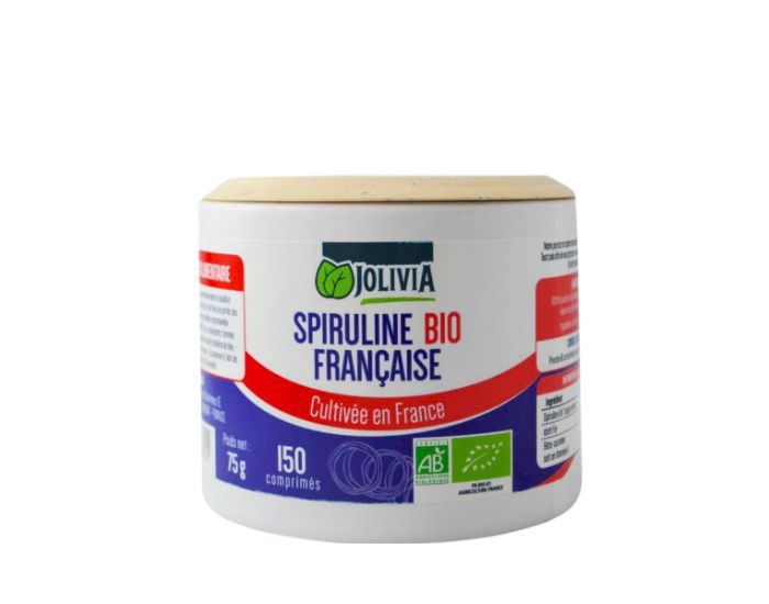 JOLIVIA Spiruline Bio Franaise - 150 comprims de 500 mg (10)