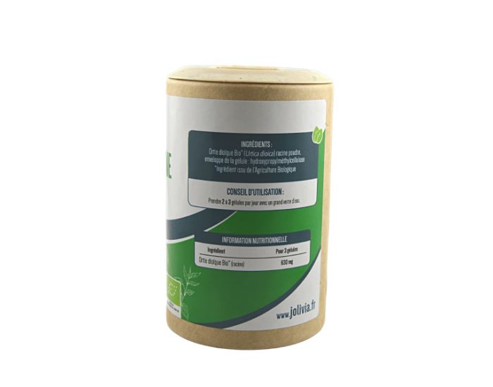 JOLIVIA Ortie racine Bio - 200 glules vgtales de 210 mg (11)